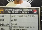 Penangkapan Besar oleh Satresnarkoba Musi Rawas: Buruh Palembang Terlibat Peredaran Narkoba