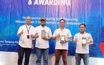 PT Rizki Group Propertyndo Kembali Terima Penghargaan 7 kali berturut-turut dengan Kategori The Best Subzidized Developer & Realisasi Subsidi Terbaik 1 Tahun 2024