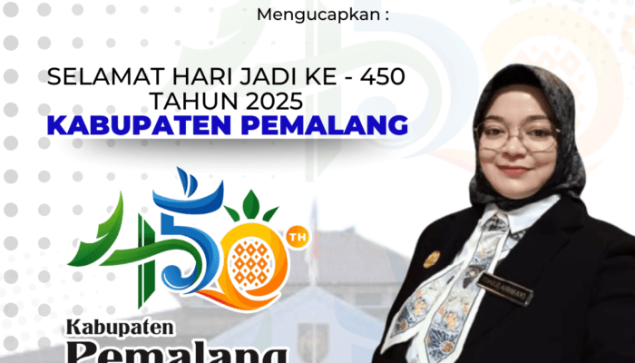 SMP Negeri 2 Belik Mengucapkan Selamat HUT Ke-450 Kabupaten Pemalang