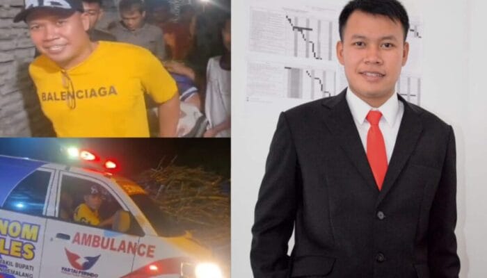 Heroik! Direktur Utama PT AMK Karya Mandiri Antar Warga Sakit ke RS Martadinatha dengan Ambulans Nyupir Sendiri