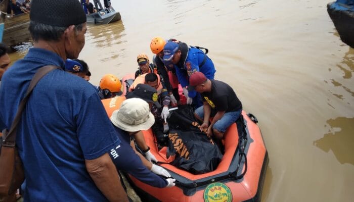 Jenazah Warga Parit 6 Nipah Panjang yang Tenggelam Akhirnya Ditemukan