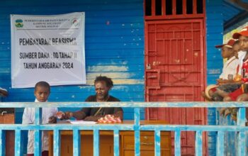 Bantuan Pendidikan untuk Anak SD di Kampung Kigamani, Dogiyai, Papua Tengah