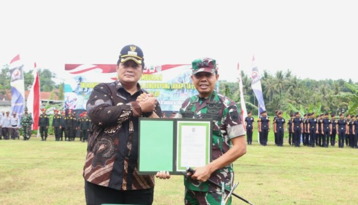 TMMD Sengkuyung Wujudkan Pemerataan Pembangunan dan Ketahanan Nasional Resmi Dibuka PJ Bupati Cilacap