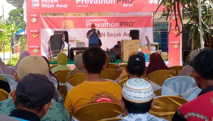Kelompok Tani dari Karya Tani Jaya di Cilacap Ikuti Launching Produk Pestisida