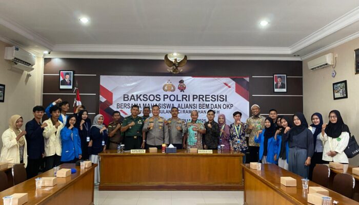 Sambut Ramadan Polresta Cilacap Bagikan Ratusan Paket Sembako untuk Warga