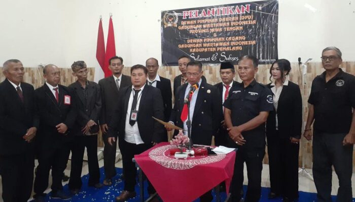 Resmi Dilantik! DPD & DPC GWI Jawa Tengah Siap Perkuat Jurnalisme Profesional