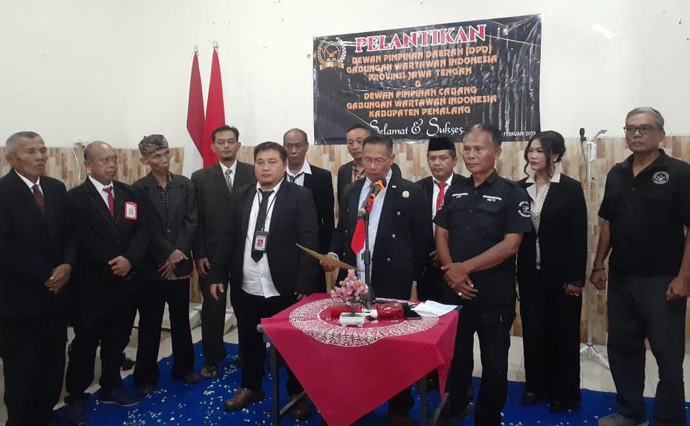 Resmi Dilantik! DPD & DPC GWI Jawa Tengah Siap Perkuat Jurnalisme Profesional