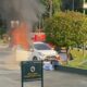 Kebakaran Mobil di Masjid Sumenep, Polisi Temukan Botol Berisi BBM!