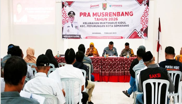 Gelar Pra Musrenbang 2025, Lurah dan LPMK Ajak Tuangkan Gagasan Infrastruktur dan Drainase Wilayah