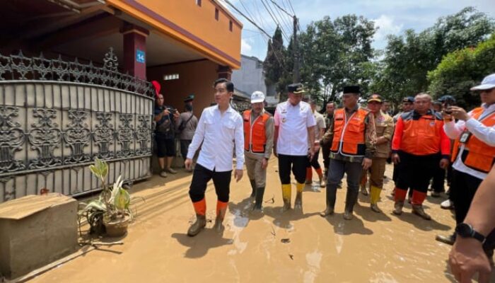 Wapres Gibran Tinjau Banjir Bekasi, Pastikan Bantuan untuk Warga
