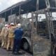 Innalilahi! Bus PO Haryanto Terbakar di Tol Gatot Subroto Semarang