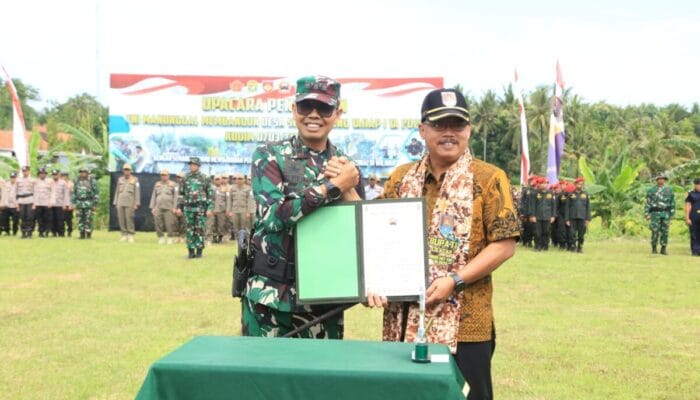 TMMD Sengkuyung di Desa Bojong Resmi Ditutup, ini Harapan Dandim Cilacap