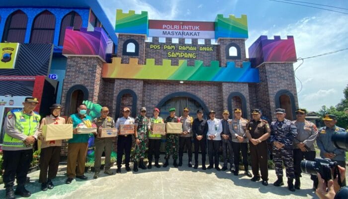 Cek Kesiapan PosPam Mudik, Kapolresta Cilacap Bersama Bupati dan Forkopimda Lakukan Peninjauan