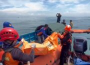 Terseret Arus Sungai Tajum di Wangon Banyumas, Kistam Ditemukan Tim SAR Gabungan di Perairan Laut Cilacap dalam Keadaan MD