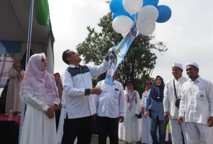 Peserta Manasik Haji PAUD Dilepas Bupati Pemalang, Sebagai Bentuk Pembelajaran Ibadah Sejak Dini