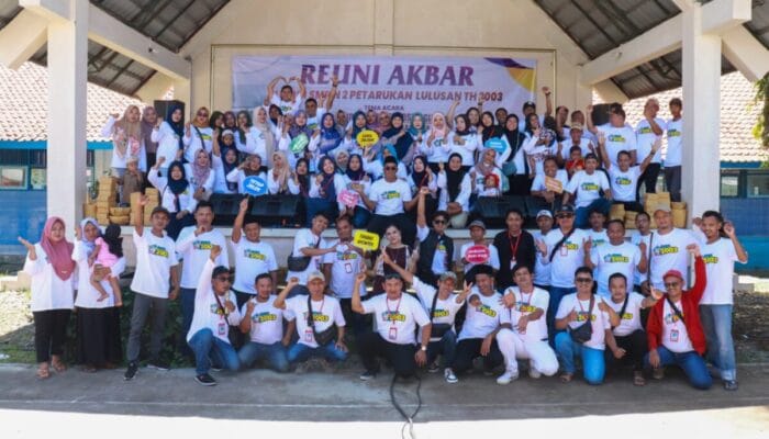 Reuni Akbar Alumni SMP Negeri 2 Petarukan Angkatan 2003 Berlangsung Meriah