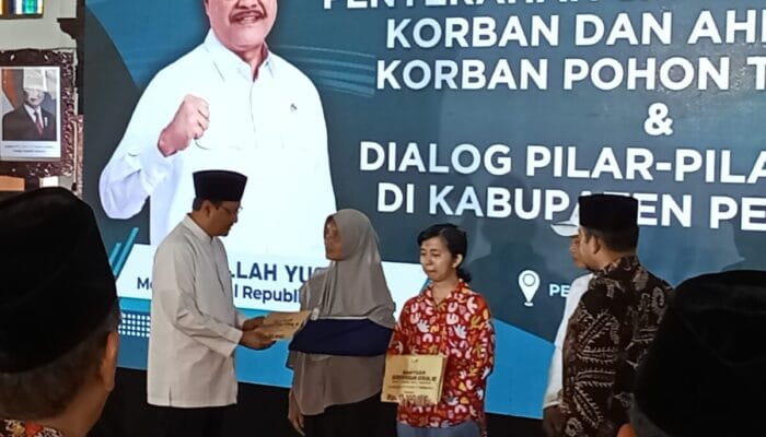 Santunan Rp15 Juta untuk Korban Tewas Pohon Tumbang di Alun-alun Pemalang