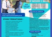 Jangan Ketingalan! Pendaftaran Siswa Baru SMP N 2 Belik Dibuka Akhir Juni Ini!