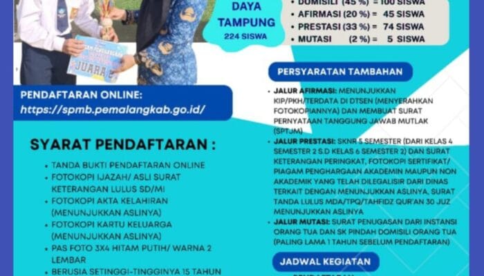 Jangan Ketingalan! Pendaftaran Siswa Baru SMP N 2 Belik Dibuka Akhir Juni Ini!