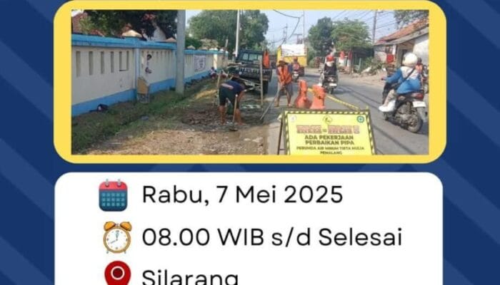Perbaikan Pipa Air 7 Mei 2025: Jadwal dan Wilayah Terdampak