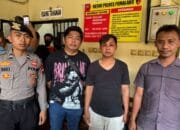 Residivis Curi Gabah dan Barang Elektronik, Tertangkap Warga dan Kembali Masuk Penjara