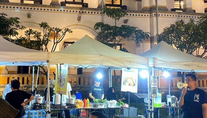 KAI Wisata Hidupkan Malam Lawang Sewu dengan “Kios Makanan Seribu Pintu”