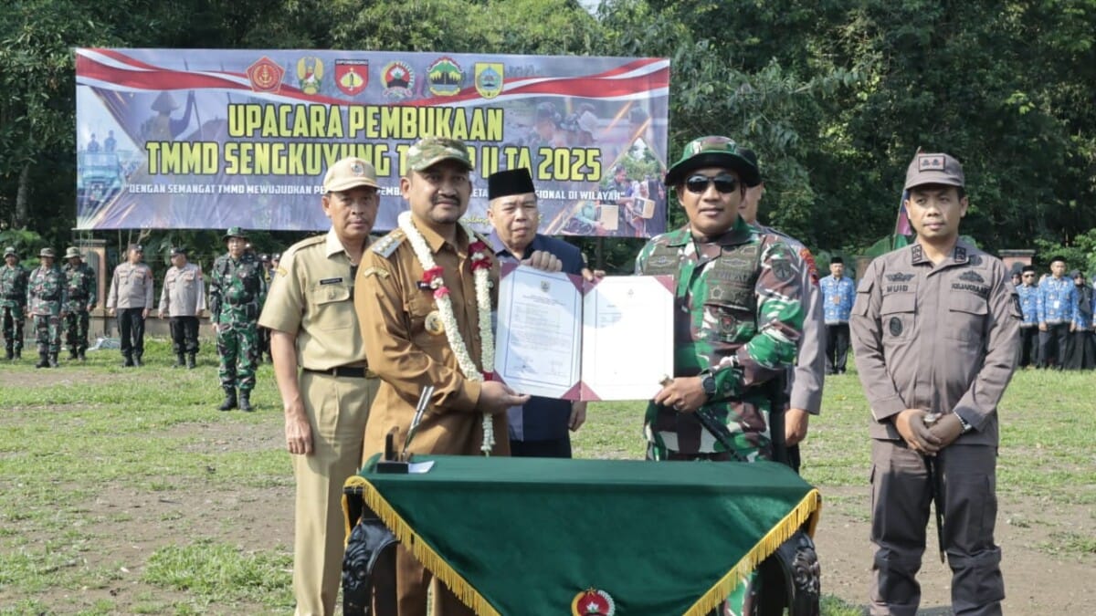 Bupati Pemalang Resmikan TMMD Sengkuyung Tahap II di Bulakan: Fokus Pembangunan Infrastruktur Guna Tingkatkan Kesejahteraan Masyarakat