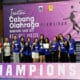 Universitas Semarang (USM) berhasil meraih juara 1 dan 3 Kejuaraan Nasional Invitasi Bola Voli Mahasiswa