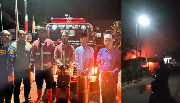 Detik-detik Warung Tarjo di Lodaya Nyaris Rata dengan Tanah Akibat Kobaran Api
