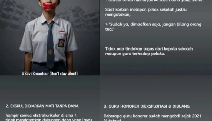 Prahara di SMAN 4 Kota Serang: Akun Medsos Bongkar Dugaan 7 Skandal Serius