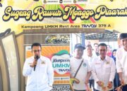 Dorong UMKM, Rizal Bawazier Resmikan Kampoeng UMKM di Tol Batang