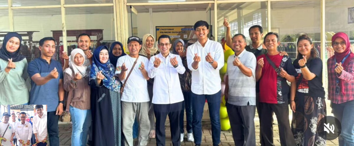 Dorong UMKM, Rizal Bawazier Resmikan Kampoeng UMKM di Tol Batang