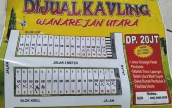 Dijual Kavling Murah di Wanarejan Utara!
