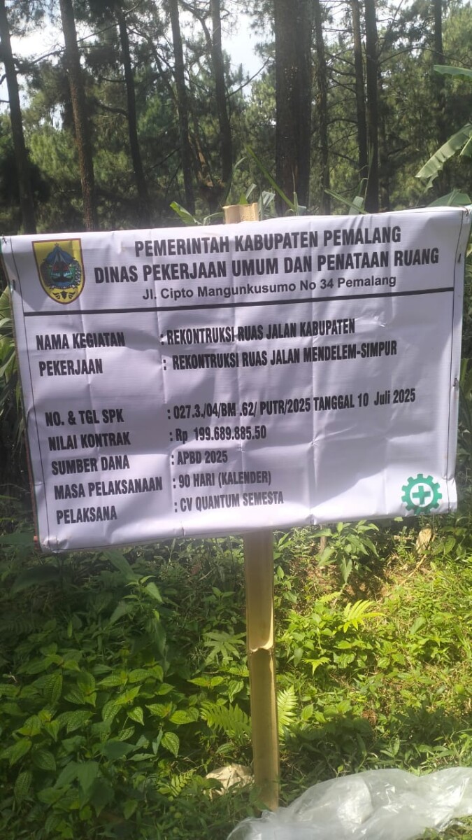Proyek Jalan Kabupaten Simpur-Mendelem Diduga Tak Sesuai Prosedur, Ketebalan Beton Terancam Berkurang