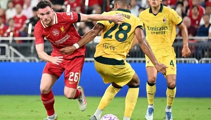 Milan Taklukkan Liverpool 4-2 dalam Laga Pramusim