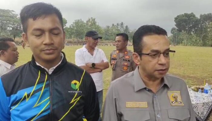 Anggota DPR RI, Rizal Bawazier, Hadiri Pertandingan Bola Antar-RW di Warungpring, Pemalang