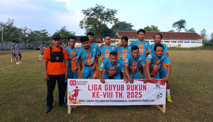 Turnamen Liga Guyub Rukun ke-8 di Lodaya Jadi Ajang Pererat Persaudaraan