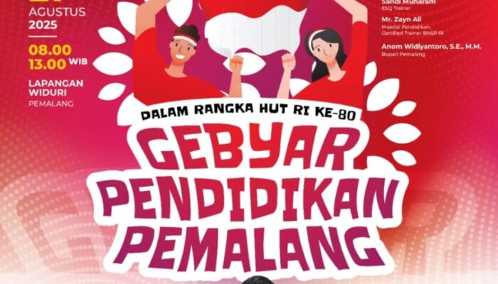 Ditunda Mendadak! ‘Inspiring Teacher’ di Pemalang Tiba-tiba Batal, Ada apa ?