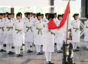 Bupati Pemalang Kukuhkan 75 Anggota Paskibraka, Siap Kibarkan Merah Putih