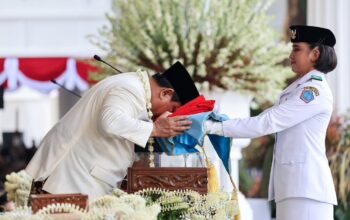 Presiden memimpin Upacara Peringatan Detik-detik Proklamasi menuju perayaan Hari Kemerdekaan ke-