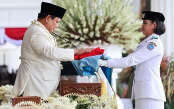 Presiden memimpin Upacara Peringatan Detik-detik Proklamasi menuju perayaan Hari Kemerdekaan ke- (1)