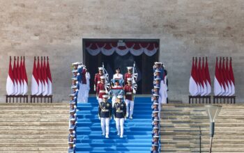 Presiden memimpin Upacara Peringatan Detik-detik Proklamasi menuju perayaan Hari Kemerdekaan ke- (3)