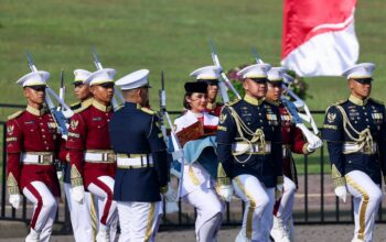 Presiden memimpin Upacara Peringatan Detik-detik Proklamasi menuju perayaan Hari Kemerdekaan ke- (4)