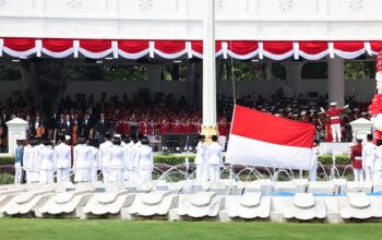 Presiden memimpin Upacara Peringatan Detik-detik Proklamasi menuju perayaan Hari Kemerdekaan ke- (5)