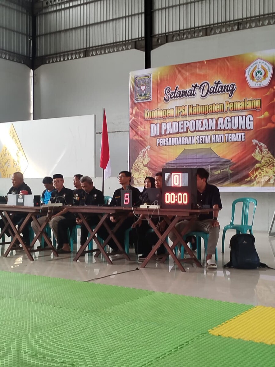 IPSI Kabupaten Pemalang menggelar Try Out persiapan babak kualifikasi porprov dengan atlet dari PSHT DKP Madiun 