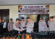 Antisipasi Gangguan Kamtibmas Polresta Cilacap Gelar Pengecekan Peralatan Pengendalian Massa