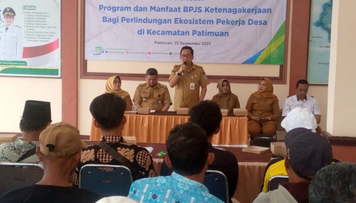 BPJS Ketenagakerjaan Cilacap Sasar Pedesaan Berikan Perlindungan Pekerja Informal