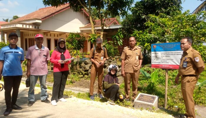 Desa Tambakreja Terima Kunjungan Tim Monev Dana Desa Kecamatan Kedungreja Cilacap