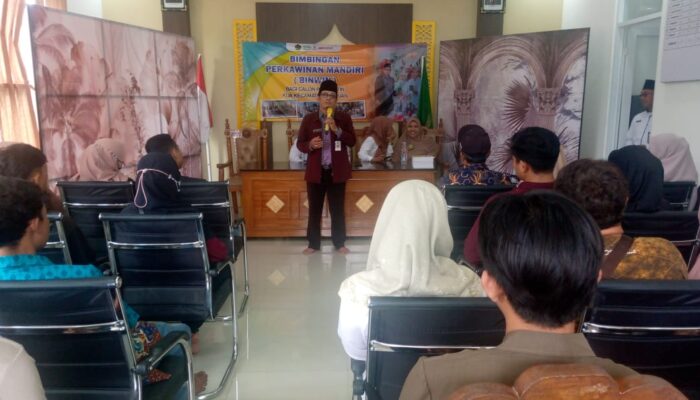 Tekan Jumlah Perceraian Calon Pengantin di Patimuan Cilacap ikuti Bimbingan Perkawinan