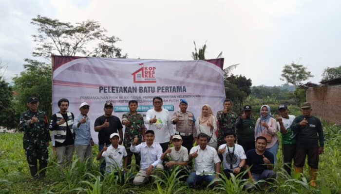 KDMP Kalimas di Pemalang Mulai Gerak Lewat Peletakan Batu Pertama Gerai